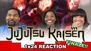 Jujutsu Kaisen 1x24 Accomplices  GROUP REACTION [upl. by Henryk931]