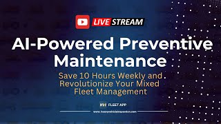 AI Powered Preventive Maintenance Webinar Join us free maintenance [upl. by Rimisac183]