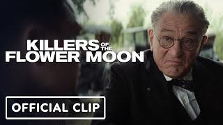 Killers of the Flower Moon  Official Clip 2023 Robert De Niro Leonardo DiCaprio [upl. by Rihaz719]