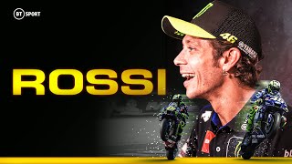 𝐑𝐎𝐒𝐒𝐈  BT Sport Documentary on the career of MotoGP icon Valentino Rossi [upl. by Elocel]