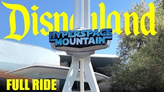 HyperSpace Mountain Full Ride 2024  Space Mountain 4K [upl. by Rizan967]