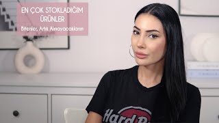 En Çok Stokladığım Ürünler🛍️ Bitenler 🗑️ [upl. by Oilut]