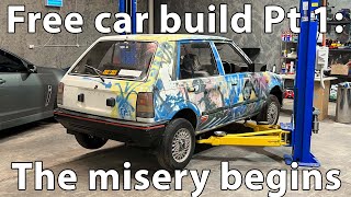 Free Car Part 1 The Misery Begins [upl. by Aonian811]