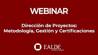 Dirección de Proyectos Metodología Gestión y Certificaciones [upl. by Shanks]