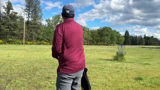 Video224  McChord AFB  Intermediate White 18hole  Disc Golf Round [upl. by Redneval346]