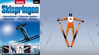 Skispringen 2006  Lets Play Wintergames  Bestes Spiel EVER german deutsch gameplay [upl. by Ilyssa]