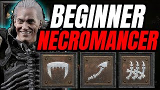 Beginner Necromancer Guide  Diablo 2 Resurrected Leveling Build [upl. by Bible]