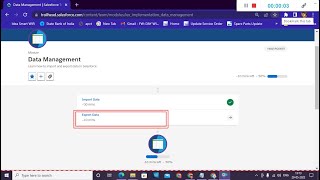 Export Data  Data Management  Salesforce [upl. by Cad478]