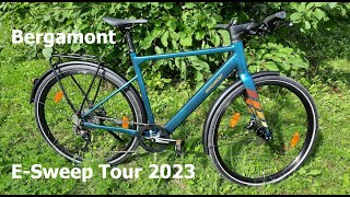 Mein neues Bergamont ESweep Tour 2023  EGravelBike mit Mahle X35 [upl. by Griffiths]