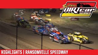 Super DIRTcar Series Big Block Modifieds Ransomville Speedway August 7 2018  HIGHLIGHTS [upl. by Josefina]