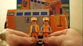 Playmobil Toy Garbage Truck Review [upl. by Netnerb]