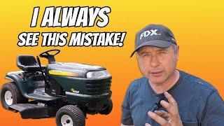 Customers Attempt To Cut Costs Actually Made His Riding Mower Worse [upl. by Jehoash]