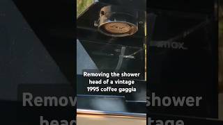 How to remove the Shower head of a Gaggia Classic Coffee Gaggia 1995 delucaespressorepair [upl. by Briggs]