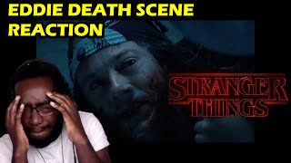 Stranger Things 4x09 Eddie death scene  REACTION [upl. by Eniamret271]