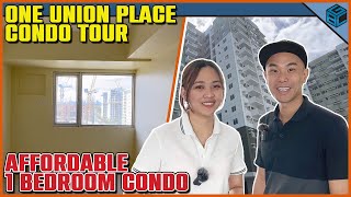 One Union Place Condo Tour  Affordable 1 Bedroom Condo Avida Arca South Taguig Philippines [upl. by Gennie]