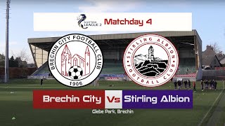 Brechin City Vs Stirling Albion Highlights 071120 [upl. by Annaer]