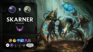 Skarner Jungle vs Master Yi  KR Master Patch 142 [upl. by Rik]