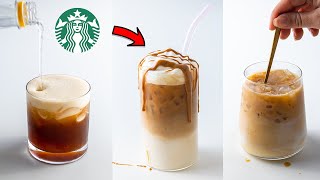 6 Iced Coffee Drinks that are better than Starbucks easy amp vegan [upl. by Yebot]