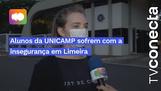 Alunos da Unicamp de Limeira sofrem com a insegurança [upl. by Fahland84]