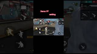 Xerox ff custom hud settings sensitivity  xerox settings and handcam gameplay  xerox ff [upl. by Ranjiv196]