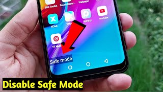 Disable Safe Mode Infinix  infinix me safe mode kaise hataye [upl. by Ainoda]