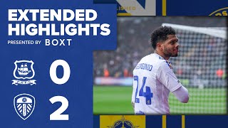 Extended highlights Plymouth Argyle 02 Leeds United  EFL Championship [upl. by Suravart]