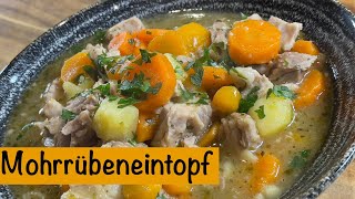 Mamas Mohrrübeneintopf  wie früher 💭😋 einfaches Rezept [upl. by Mccartan]