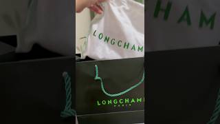 Longchamp bag unboxing [upl. by Ardene]