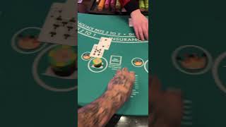 250 to 1000 I’m psychic is all I can say casino gamble lasvegas blackjack [upl. by Ysor32]