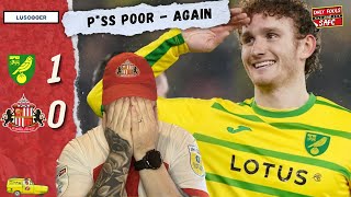 Relegation Battle On  Norwich City 10 Sunderland Review [upl. by Annavahs140]