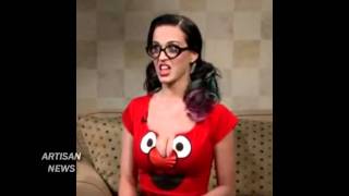 KATY PERRY SESAME SNL SPOOF LADY GAGA JERKY CONAN amp WEEZER NEWS [upl. by Attenyl]