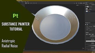 Substance Painter Tutorial  How to Add Anisotropic Radial Noise in Substance Painter [upl. by Disharoon744]