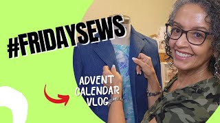 REVIEWING MY LATEST SEWING MAKE SIMPLICITY 9577  ADVENT CALENDAR DAY 15  FRIDAYSEWS [upl. by Cirtap]