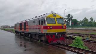 ThailandLaos Border Train Nong Khai to Thanaleng [upl. by Crelin915]