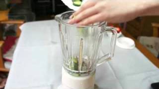 Strawberry and Cucumber Juice recipe 01 Japanese diet Juice [upl. by Magill]