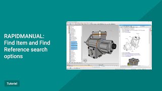 RapidManual Tutorial Find Item and Find Reference search options [upl. by Thorn]