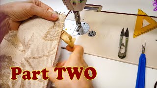 Lets MAKE BEDSPREAD with Dacron Batting  Step by Step Part TWO [upl. by Rozek615]