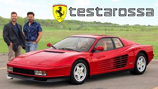 1988 Ferrari Testarossa Review  Driving The Legend [upl. by Lorne]