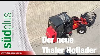 Hoflader von Thaler Sicher in der Kurve bleiben Agrarschau Allgäu 2019 live [upl. by Virge]