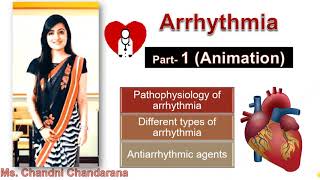 Arrhythmia part 1  Pathophysiology of arrhythmia  Animation  Antiarrhythmic drugs [upl. by Sitto]