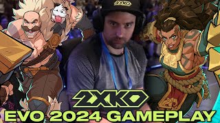 Diaphone’s High Level 2XKO Gameplay w the Devs  EVO 2024 [upl. by Jerold]