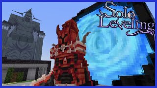 LEVELING GATES CLASSES MONARCHS amp MORE Minecraft Solo Leveling Mod Review [upl. by Alohs250]