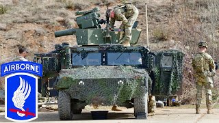 US Army 173rd Airborne Brigade Combat training in Croatia NATO [upl. by Sergei667]