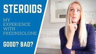 Crohns and Colitis Steroids Prednisolone GOOD BAD [upl. by Arrais314]