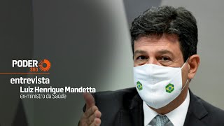 Poder Entrevista Luiz Henrique Mandetta exministro da Saúde [upl. by Rayford]