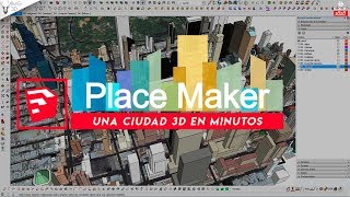 🏢 Curso de Sketchup  Plugins para sketchup  Place Maker [upl. by Debra]