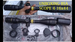 UNBOXING BSA SCOPE [upl. by Warfourd]