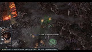 General Warfield crash lands on Char and is being hit hard by the Zerg [upl. by Atineg676]