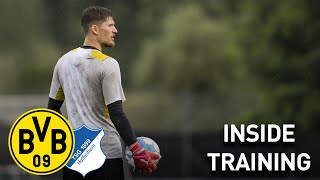 Focus on the goalkeepers  Inside Training  BVB  TSG Hoffenheim [upl. by Eselahc]