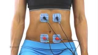 Abdominal Muscles Electrode Placement for Compex Muscle Stimulators [upl. by Onirotciv]